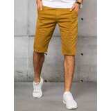 DStreet Spodenki męskie jeansowe musztardowe | Shoptok.si
