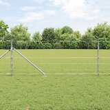 vidaXL poljska ograja 0.8x50 m galvanizirana jeklo | Shoptok.si