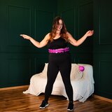  Set hula hoop hhw12 ljubičast s utegom hms + podrška za struk br163 crni plus veličina | shoptok.hr