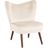 Max Winzer Krem fotelj Sari Velvet | Shoptok.si