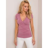 RUE PARIS T-shirt-RV-TS-5636.03X-dark pink | Shoptok.si