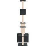  Mačje drvo s sisalnim postoljima za grebanje Tamnosiva 177,5 cm | shoptok.hr