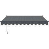 Tenda na uvlačenje antracit 3 x 2 5 m od tkanine i aluminija | shoptok.hr
