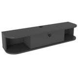 Hanah home TV komoda Ibarra, 120x23,4x29,6 cm, antracit | Eponuda.ba