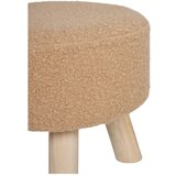 House Nordic Bež tabure iz tkanine bouclé Aberdeen – | Shoptok.si