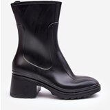 Boto Women's Matte Boots Botki On Heel Black Bertaida | ePonuda.com