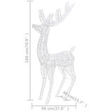  XXL akrilni božićni sobovi 250 LED 2 kom 180 cm plavi Slike