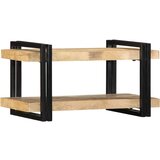 Maison Chic Stenska polica - Viseča Polica 70x33x35 cm Masivni surovi les Mango, (21793856) | Shoptok.si