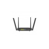 Asus RT-AX52 AX1800 AiMesh wireless router Gigabit Ethernet Dual-band (2.4 GHz /5 GHz) Black | shoptok.hr