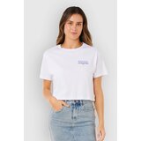 Rip Curl Hayley O Crop T-shirt optical white Cene
