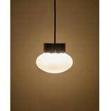 Kave Home Bela/črna kovinska viseča svetilka s steklenim senčilom ø 15 cm Idela – | Shoptok.si