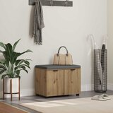  Klupa za cipele s jastučićem Hrast artisan 60 x 38 x 46 cm | shoptok.hr