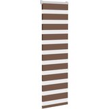 vidaXL Zavjesa zebra smeđa 40x150 cm širina tkanine 35,9 cm poliester | shoptok.hr