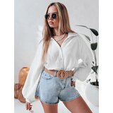 DStreet Koszula damska oversize muślinowa MUSLINEA biała | Shoptok.si