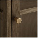 House Nordic Tamno smeđa viseća vitrina u dekoru hrasta 40x60x20 cm Zamora – | shoptok.hr