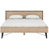 Tvilum Zakonska postelja v hrastovem dekorju z letvenim dnom 160x200 cm v naravni barvi Ry – | Shoptok.si