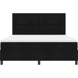 Box spring krevet s madracem Crna 180 x 200 cm tkanina | shoptok.hr
