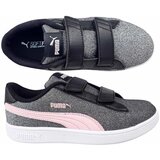 Puma Nizke superge Smash V2 Glitz Glam V PS Siva | Shoptok.si