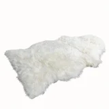 Bijela prostirka od ovčje kože Sheep 60 x 120 cm