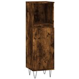  3-dijelni set kupaonskih ormarića boja dimljenog hrasta drveni | shoptok.hr