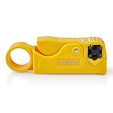 Nedis CSGG49510YE klesta za skidanje izolacije sa RG58, RG59, RG62 i RG7 kablova | ePonuda.com