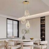 Toolight Viseća LED lampa G082-3CPR Gold | shoptok.hr