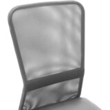  Uredska stolica siva 44 x 52 x 100 cm od mrežaste tkanine | shoptok.hr