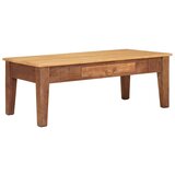 vidaXL Kava Stol s ladicama Smeđa 110 x 55 x 40 cm Čvrsto drvo manga | shoptok.hr