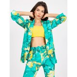 Italy Moda Jacket-DHJ-MA-7684A-1.22X-Turquoise | Shoptok.si