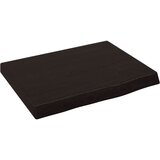  Kopalniški pult temno siv 40x30x(2-4) cm obdelan trden les | Shoptok.si