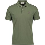 Gant Polo majice kratki rokavi REG SHIELD SS PIQUE POLO 2601.002210 Zelena Cene