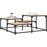 vidaXL Stolić za kavu boja hrasta sonome 87 5x87 5x40 cm Cijene