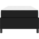  Krevetna konstrukcija s madracem Crna 90 x 190 cm tkanina | shoptok.hr