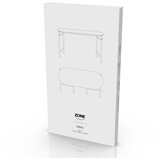 Zone Denmark Crna metalna vrtna klupa Disc – | shoptok.hr