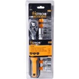 Microcer Ključevi Nasadni 10-24 mm sa račnom 1/2" 12kom Hoteche | Eponuda.com