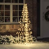  Božićno drvce s 240 LED svjetlima Topla bijela 180 cm Ratan | Eponuda.com