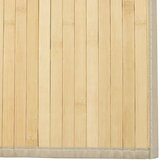  Tepih pravokutni svijetli prirodni 70 x 300 cm od bambusa | shoptok.hr