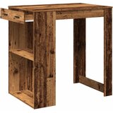  Barski stol boja starog drva 102x70x103,5 cm konstruirano drvo | shoptok.hr