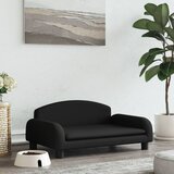 vidaXL Pasja postelja črna 70x45x30 cm blago | Shoptok.si