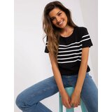 Fashion Hunters Basic black and white striped blouse from RUE PARIS Cene