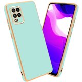 Cadorabo Ohišje, združljivo z Xiaomi Mi 10 LITE in bleščeča metina zelena - zlata - Zaščitni ovitek iz prožnega silikona TPU in z zaščito kamere, (20860183) | Shoptok.si