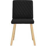  Jedilni stoli 4 kosi črno blago | Shoptok.si