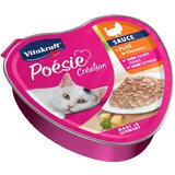 Vitakraft Poésie Création 15 x 85 g - Puretina u umaku od sira | shoptok.hr