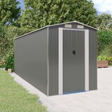 vidaXL Vrtna lopa svetlo siva 192x523x223 cm pocinkano jeklo Cene