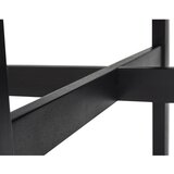 Hübsch Crni okrugao blagovaonski stol ø 120 cm Fjord – | shoptok.hr