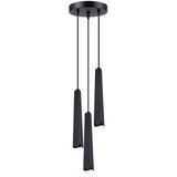 Sollux Lighting SL.1401 - visilica na sajli prysm 3xG9/8W/230V crna Cene