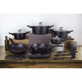 Berlinger Haus BH/1474N set jedilne posode color changing line, 15 kosov, črna | Shoptok.si
