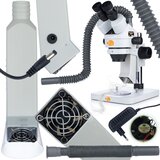 Rosfix POHLAJEVALNIK HLAPI ZA STEREOSKOPSKI MIKROSKOP – TELESKOPSKA CEV 35–76 CM, 220VDC 12V, 24,3×5,25×4,4 CM, (5000068576) | Shoptok.si