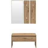  Set namještaja za hodnik Umjetničko izrađeno drvo od hrasta | shoptok.hr