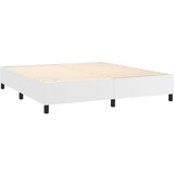  Krevet s oprugama i madracem bijeli 180x200 cm umjetna koža | shoptok.hr
